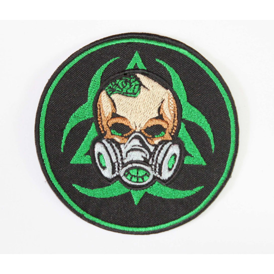 S.T.A.L.K.E.R. Biohazard Zeichen Strahlengasmasken Atemschutzmasken Stickpflaster Chernobyl mutants