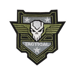 Patch militaire de jeu d'airsoft tactique de crâne de forces spéciales