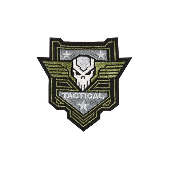 Patch militare del gioco tattico Airsoft del cranio delle forze speciali