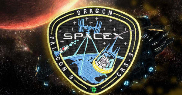 Elon Musk SpaceX space company Embroidered Sew-on/Iron-on/Velcro Patch
