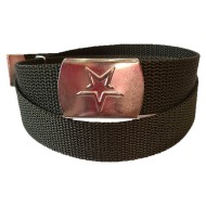 Tactical field Officer belt with a star