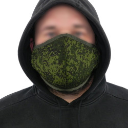 Unisex Tactical wiederverwendbare und waschbare Doppelschicht-Gesichtsschutzmaske