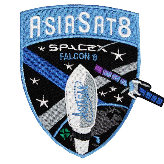 SpaceX Space Mission Falcon 9 sew-on sleeve uniform Elon Musk patch