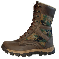 Airsoft winter boots T2/2 Camo nubuck shoes