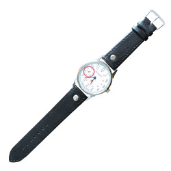 Russian red star mechanical wristwatch Molniya TRANSPARENT
