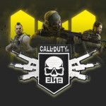 Parche de juego bordado para coser / planchar con el logotipo de Call of Duty ELITE COD