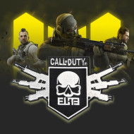 Écusson de jeu à coudre / thermocollant avec logo Call of Duty ELITE COD