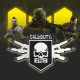 Parche de juego bordado para coser / planchar con el logotipo de Call of Duty ELITE COD