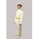 Uniforme de parade de type marine, officier de la flotte navale russe VMF, usure blanche