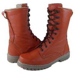 Modern Russian Tactical T3 Orange Chrome boots with leather lining