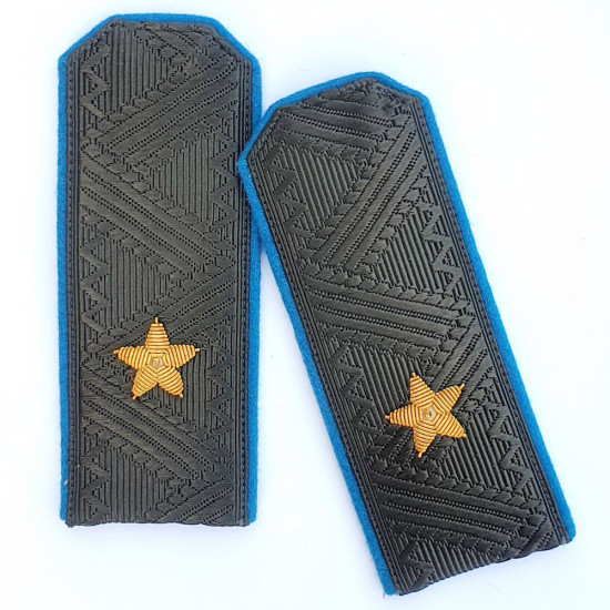 Sowjetischer Generalmajor der Luftwaffe der UdSSR Felduniform Schulterklappen Epauletten