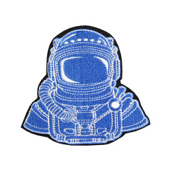 Space Astronaut NASA Mission Stickaufnäher zum Aufnähen / Aufbügeln #2