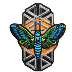 Knot Cicada Wings Embroidery Sleeve patch