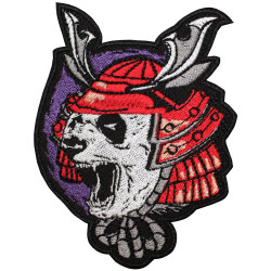 Panda Samurai Japan Warrior Embroidery Sleeve patch