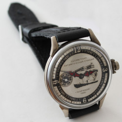 Molniya wristwatch 1st SOVIET ANTARCTIC STATION PEACE 1956