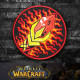 Toppa da cucire / termoadesiva con logo della classe dei maghi di World of WarCraft