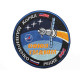 ソユーズTMA-19M宇宙飛行ISS 2015ミッションロスコスモス刺繍スリーブパッチ