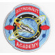 Astronaut Academy Embroidery Spaceship Sew-on Sleeve Space patch