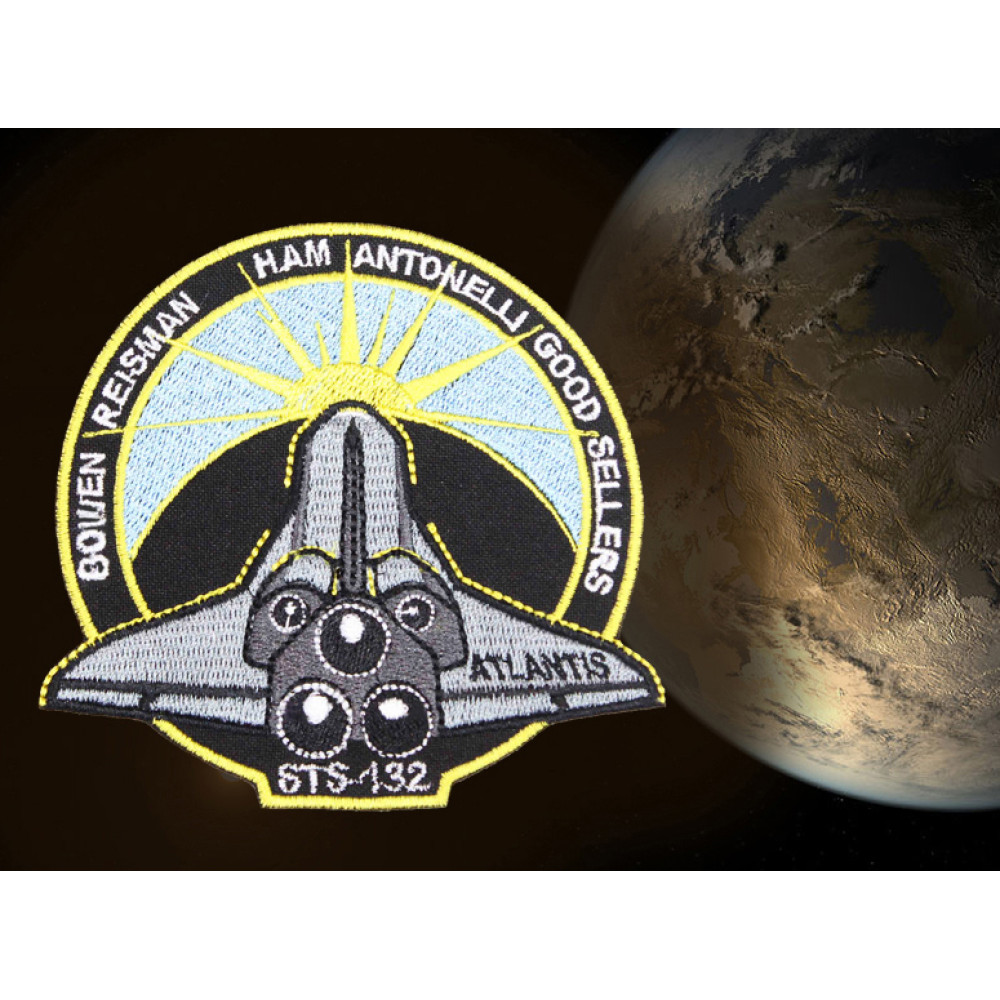 XUNHUI Astronaut Space Shuttle - Bandiera in Ferro da Cucire sulle