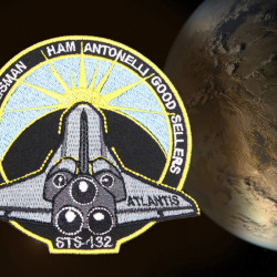 STS-132 NASA Space Shuttle USA ISS Program ULF4 embroidered patch