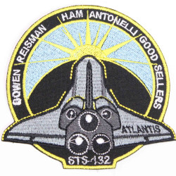 STS-132 NASA Space Shuttle USA ISS Program ULF4 toppa ricamata