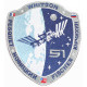 ISS Expedition 51 Space operation patch brodé à la main