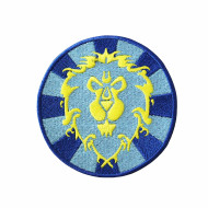 World of WarCraft The Alliance Logo Embroidery Sew-on / Iron-on Patch