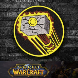 Toppa da cucire / termoadesiva con logo della classe Paladin di World of WarCraft