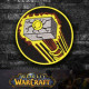 Parche para coser / planchar con el logotipo de la clase Paladin de World of WarCraft