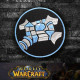 Toppa da cucire / termoadesiva con logo della classe dei sacerdoti di World of WarCraft