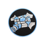 World ofWarCraftプリーストクラスのロゴ刺繡縫い付け/アイロン掛けパッチ