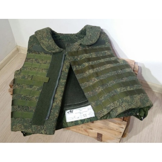 Conjunto de 2 medidas de protección táctica del ejército ruso 6b48 Patrón de camuflaje digital de las fuerzas especiales militares