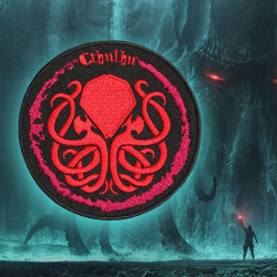 Call of the Cthulhu Lovecraft Embroidered Halloween patch