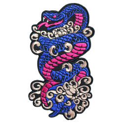 Orochimaru Japanese mythology Embroidered Serpent Iron-on/Velcro patch
