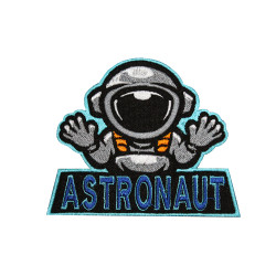 Space Astronaut NASA Mission Stickaufnäher zum Aufnähen / Aufbügeln