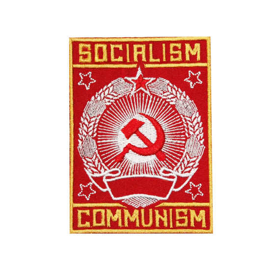 Patch de broderie à coudre / thermocollant soviétique socialisme / communisme soviétique