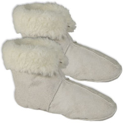 Tactical Warm Winter House slippers Sheepskin Fur socks