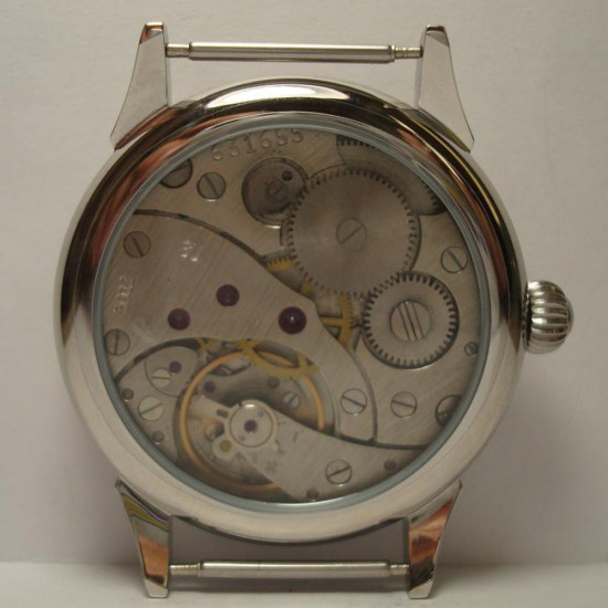 Vitange sowjetische "Buran" Eisbär Molnija transparente Armbanduhr