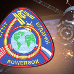 Patch de broderie à coudre de la Station spatiale internationale ISS Expedition 6