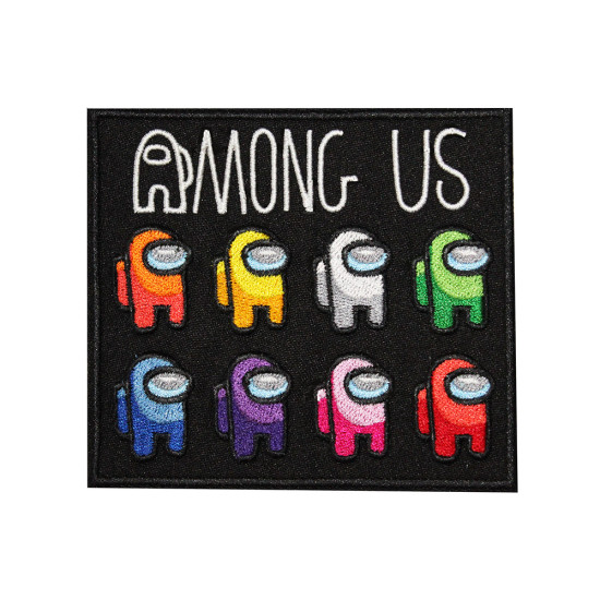 AMONG US Crewmate Group broderie à coudre / thermocollant