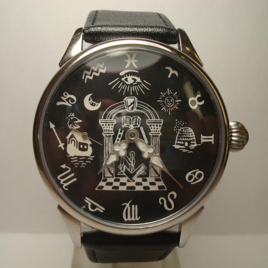 Chelyabinsk Watch Factory (CWF) Molnija reloj de pulsera transparente