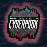 Patch da cucire / termoadesiva CYBERPUNK 2077 High Tech Low Life