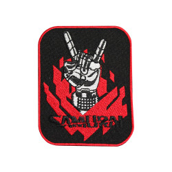 Okay Samurai broderie Samurai brodé jeu patch thermocollant / Velcro
