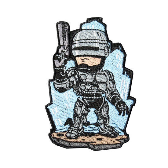 Sega Game Robocop the Movie Broderie Velcro / Patch thermocollant