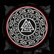 Valknut Odin Symbol Celtic Viking Rune Nordic Stickerei Patch