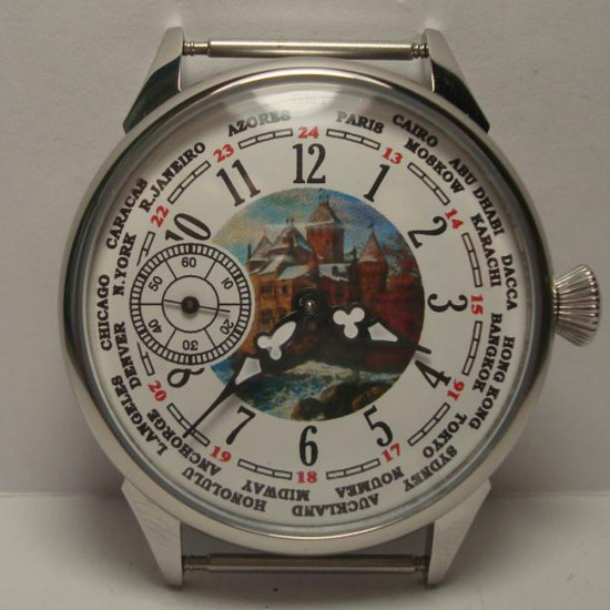 モルニヤ時計「城」ソビエト機械式ソ連腕時計