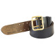 Soviet Army Officers black leather military belt Soviet Army Officers black leather military belt