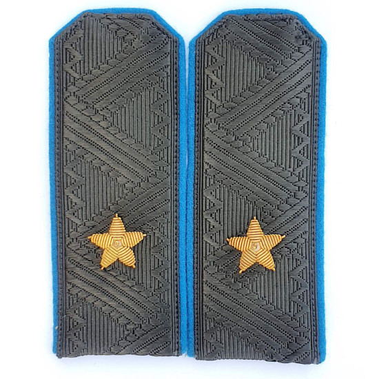 Sowjetischer Generalmajor der Luftwaffe der UdSSR Felduniform Schulterklappen Epauletten