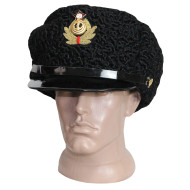 Sombrero soviético del almirante ruso de la piel de astrakhan de la marina de guerra