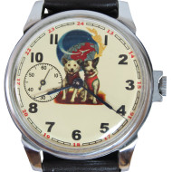 Orologio da polso Space Dogs Molnija Soviet BELKA & STRELKA